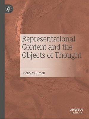 cover image of Representational Content and the Objects of Thought